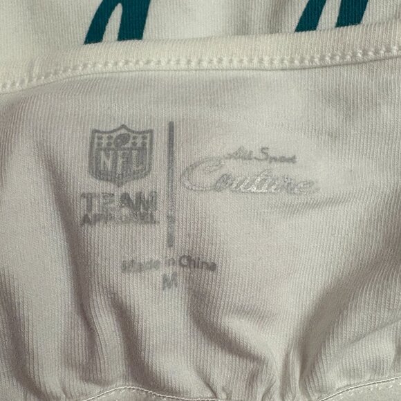 NFL Miami Dolphins "Double Team" Cami Top W/ Mesh Overlay - Size: Medium - NWT - Picture 12 of 16